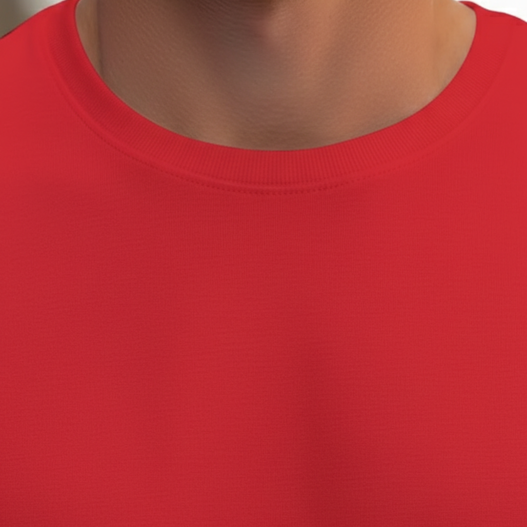 Versatile men's short sleeve crew neck t-shirt, a slim fit staple for everyday fashion.