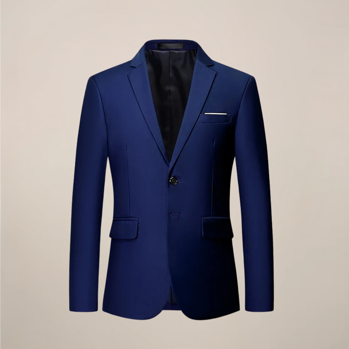 Versatile men's formal slim fit blazer, ideal for special events, business, & elegant occasions.