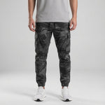 Gray camouflage pattern