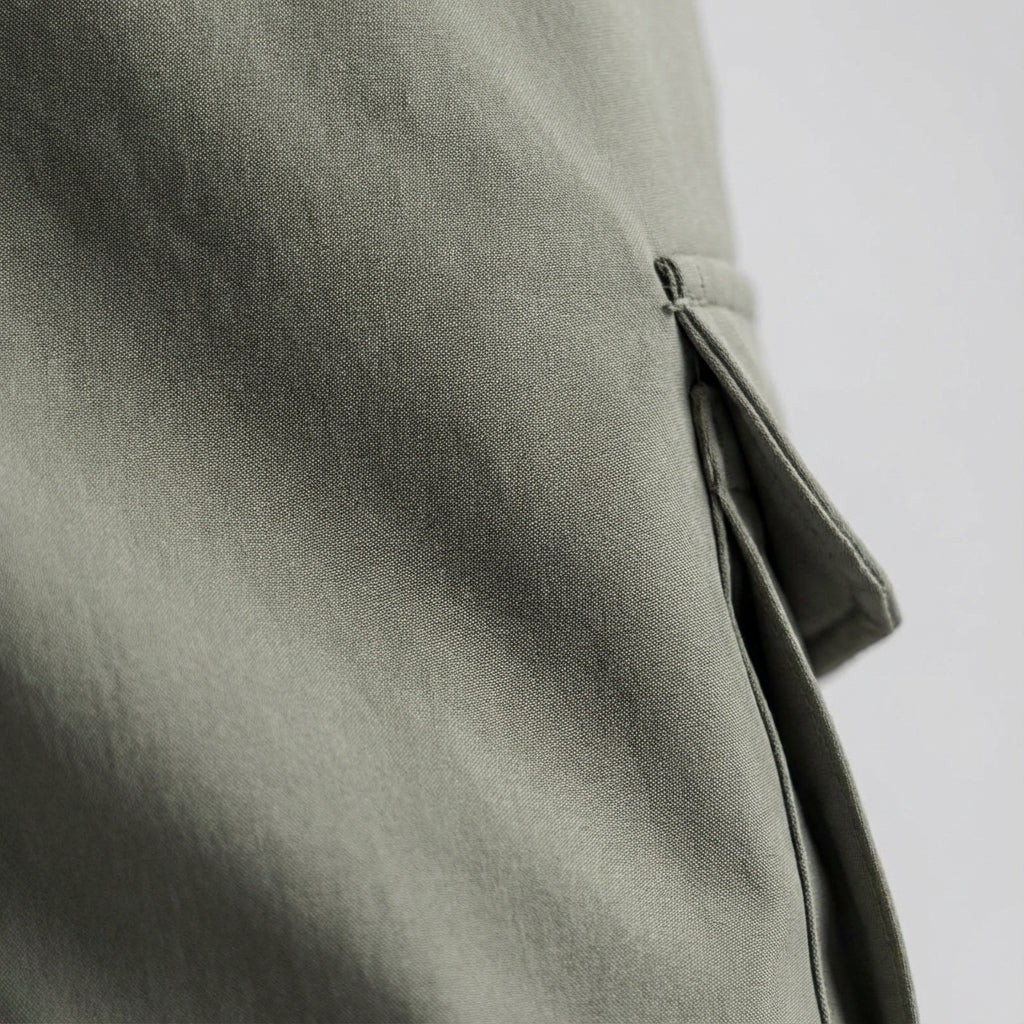 Sportswear men's slim fit jogger trousers, side view showcasing tapered leg and comfortable fit