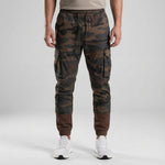 Brown camouflage pattern