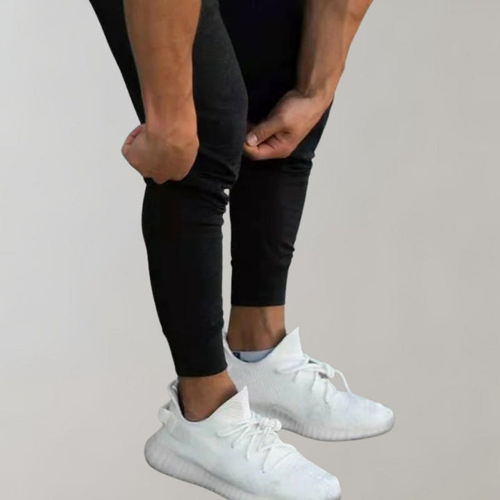 Slim fit men's workout trousers, Niko joggers. Designed for performance, comfort, and active lifestyles.