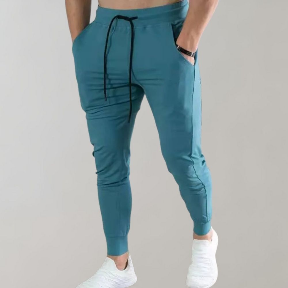 Athletic men's slim fit jogging pants "Orion" ideal for workouts, running, and sport.