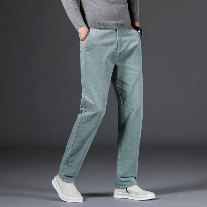 Stylish men's modern slim fit pants, offering all-day comfort for a sharp, contemporary look.