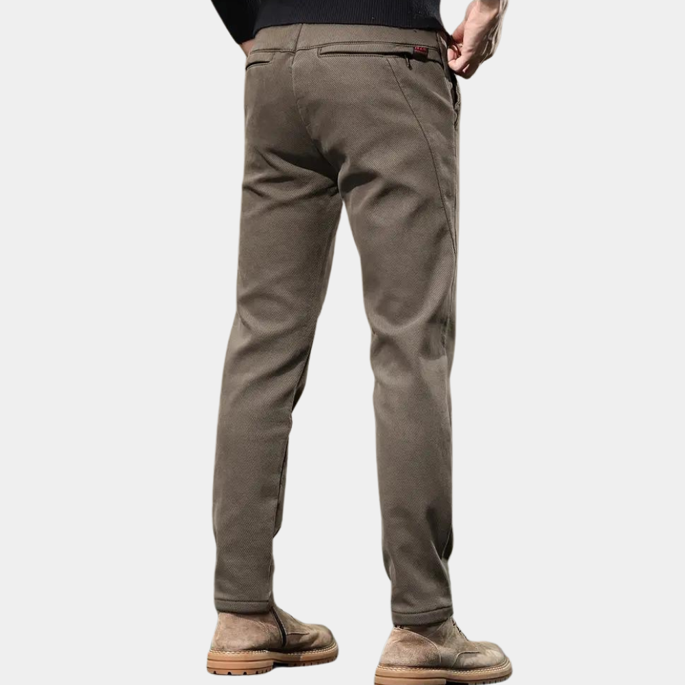 Stylish Men's Slim Fit Semi-Formal Trousers, offering a modern look for office, parties, or smart casual.
