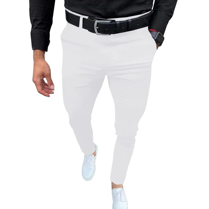 Boaz Slim Fit Stretch Heren Broek, comfortable cotton blend for daily wear