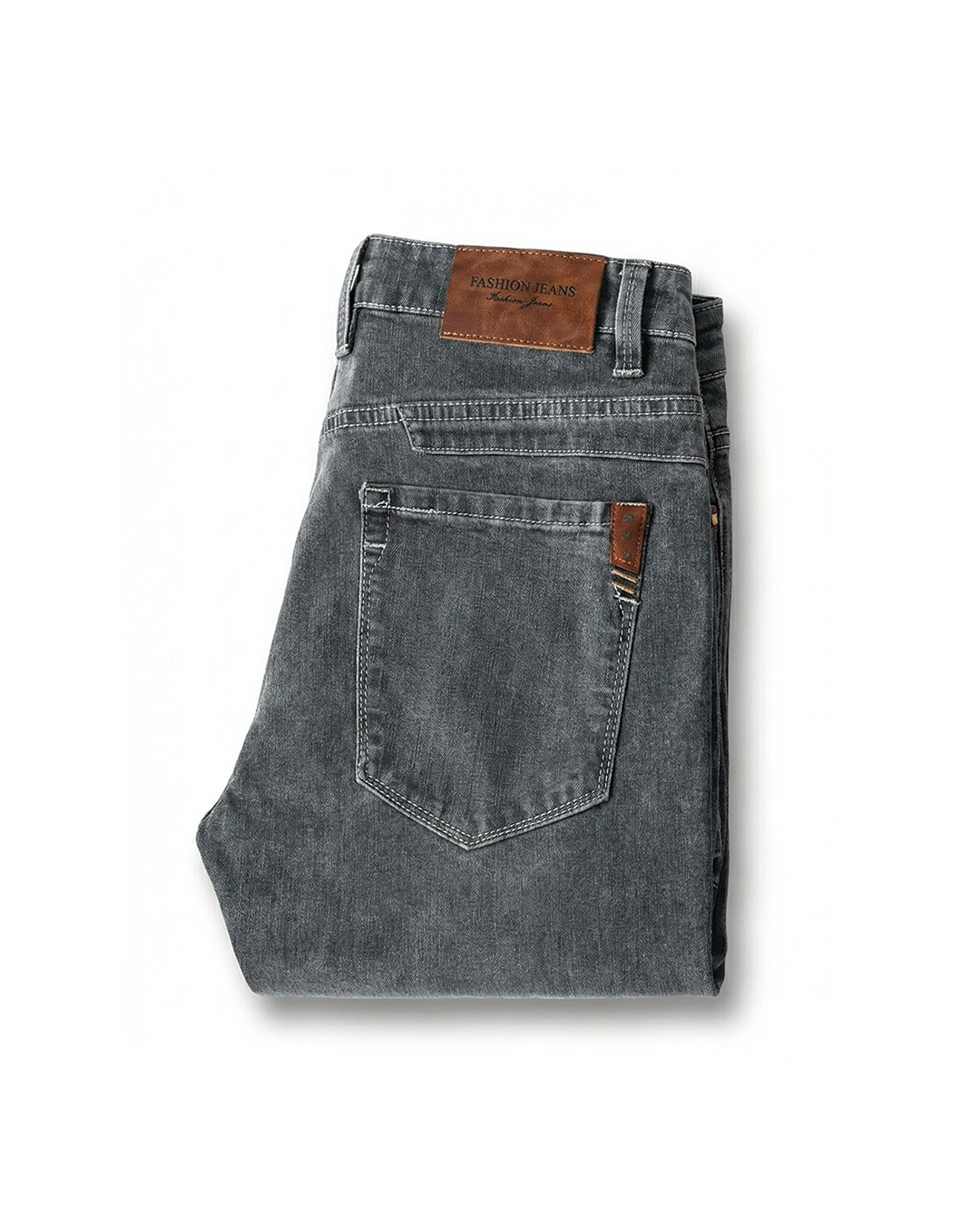 Men's slim tapered stretch jeans, ultimate comfort & modern style for everyday casual wear.