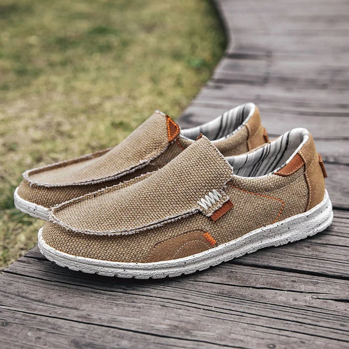 Men's slip-on casual loafers for all-day comfort, lightweight everyday wear.