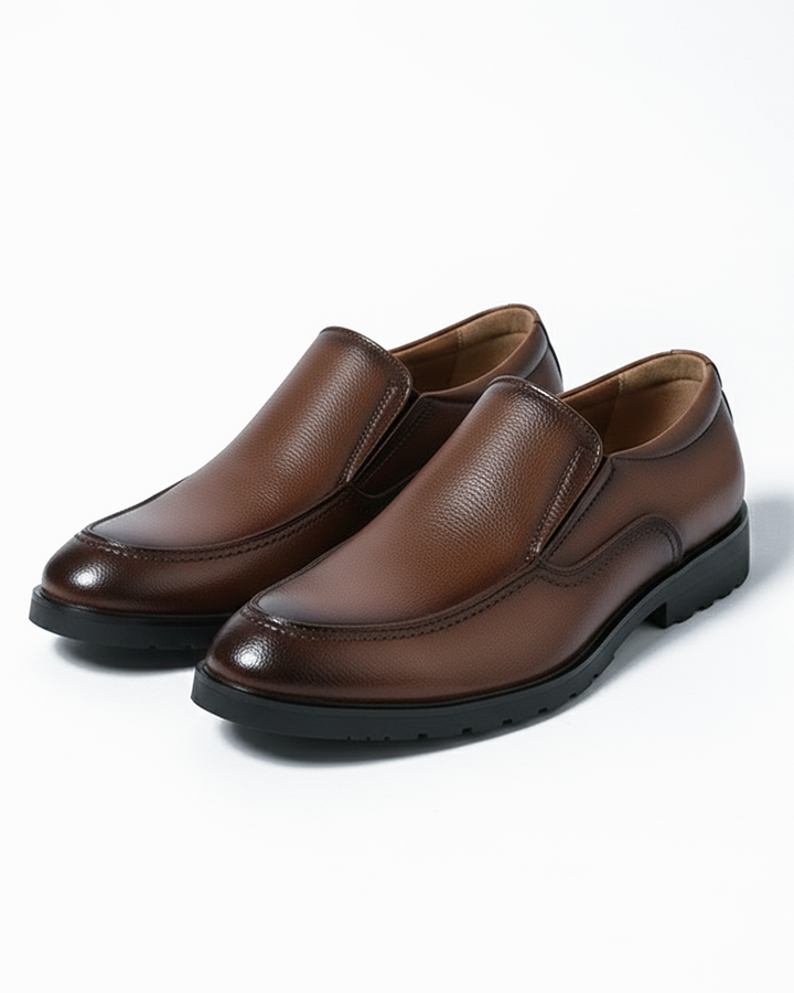Men's slip-on loafers for casual comfort & dress style. Versatile everyday wear shoes.