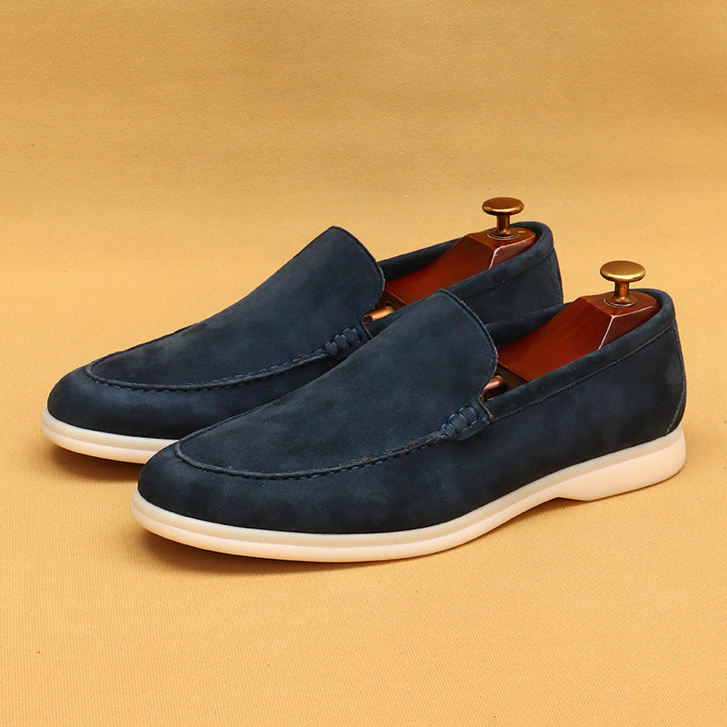 Men's slip-on loafers for effortless style & comfort. Perfect for casual or dressy occasions.