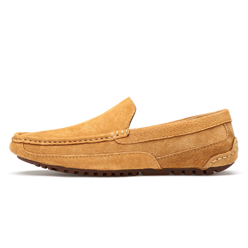 Fashionable men's slip-on loafers for easy wear, combining classic style with comfortable footwear.