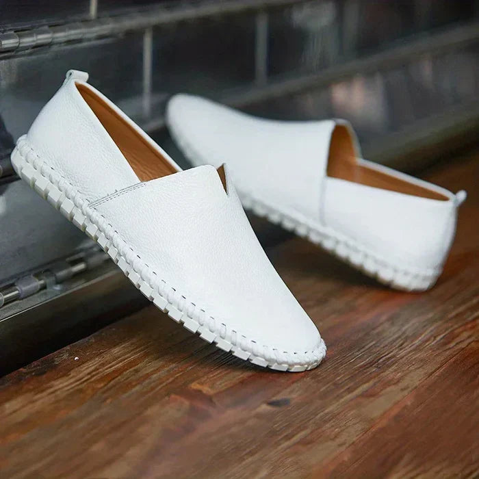 Lightweight men's slip-on summer footwear, delivering effortless style and all-day comfort for any occasion.