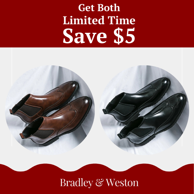 Trendy men's comfortable Chelsea boots, slip-on for easy wear & timeless style.