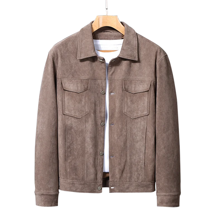 Modern Men's Soren casual jacket, timeless style, versatile men's layering piece & outerwear.