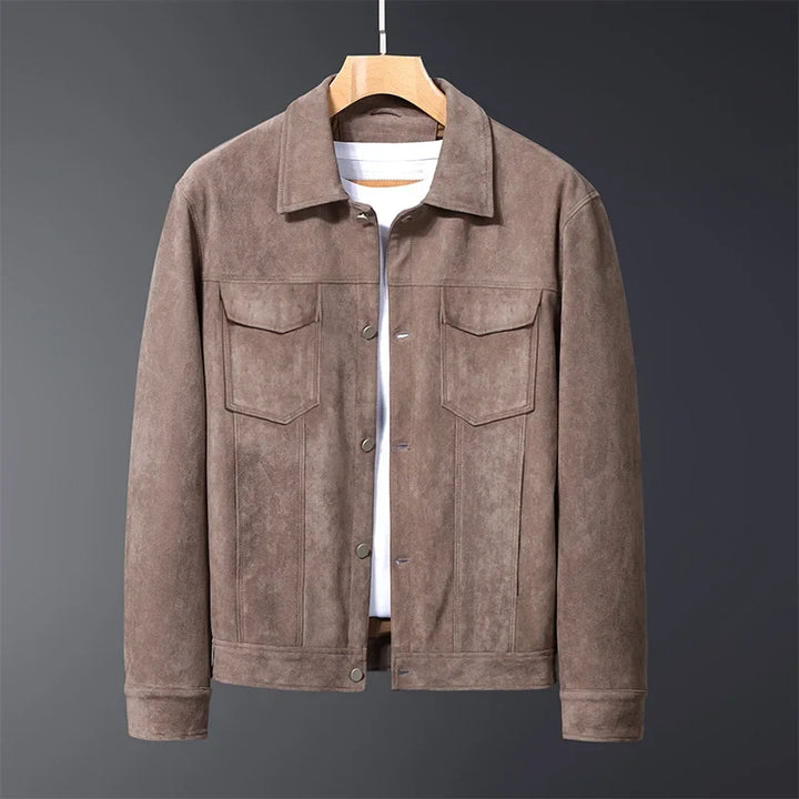 Men's Soren collared jacket, stylish and versatile outerwear for modern men, everyday fashion.