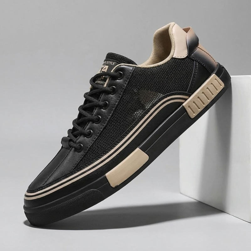 Modern men's Sorrento casual sneakers, sleek design & durable materials for everyday wear.