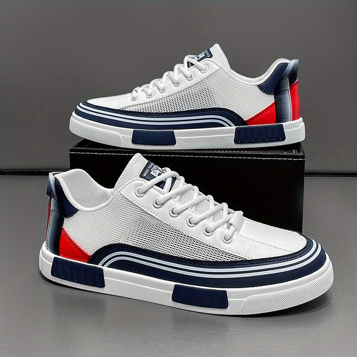 Sporty men's Sorrento athletic shoes, cushioned for comfort & modern sleek style.