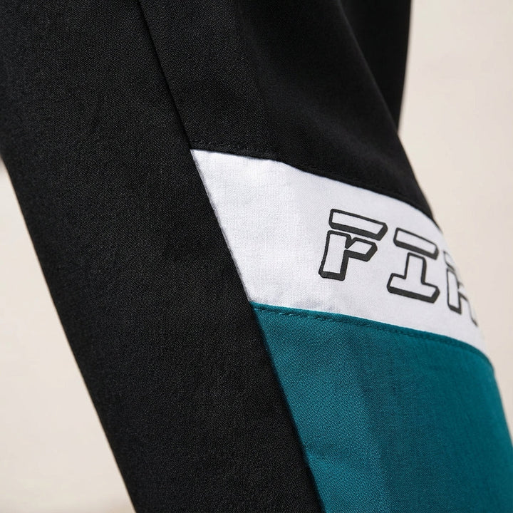 Comfortable men's cotton blend joggers in navy, suitable for sport or everyday casual wear.