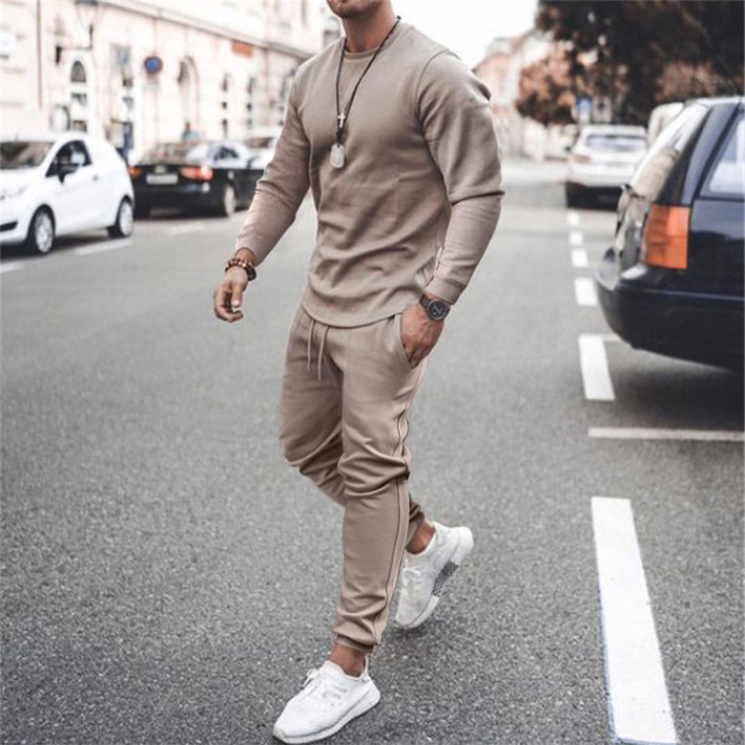 Men's activewear tracksuit, a versatile jogging suit designed for ultimate comfort during workouts & loungewear.