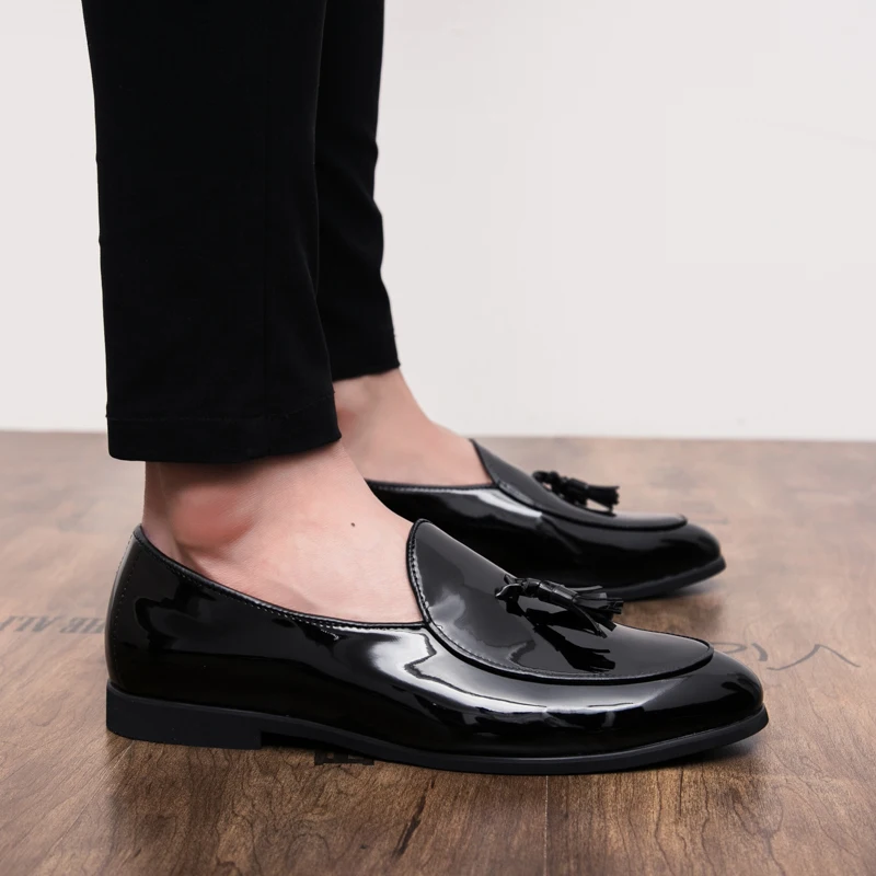 Men's Sterling Midnight blue loafers, versatile and comfortable, with a sleek polished finish.