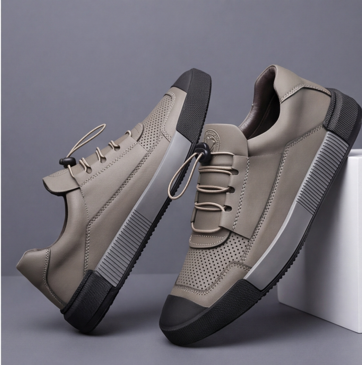 Stylish Sterling men's casual shoes with convenient toggle lace closure.