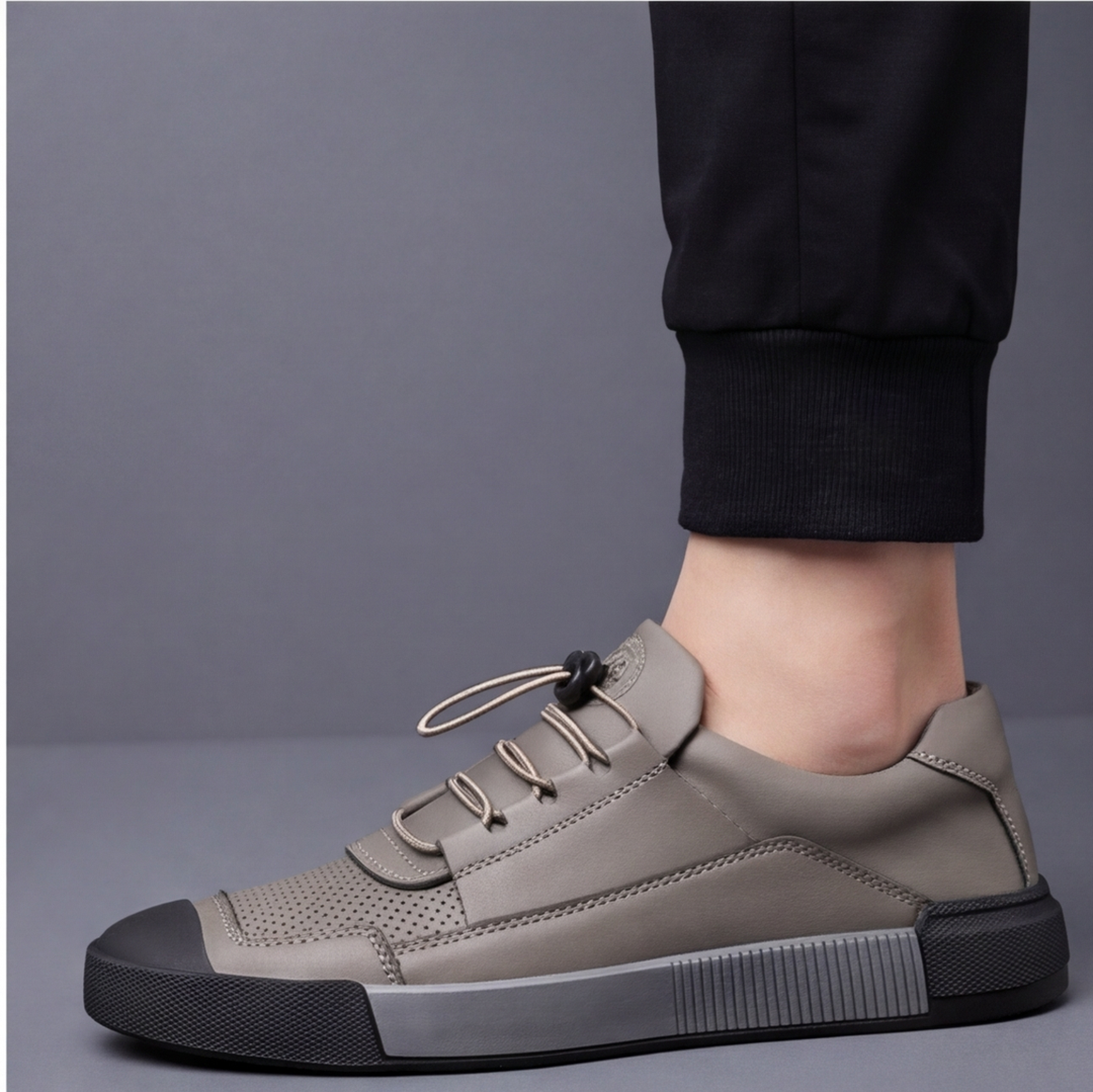 Side view of Sterling men's sneakers, highlighting sleek design & comfort.
