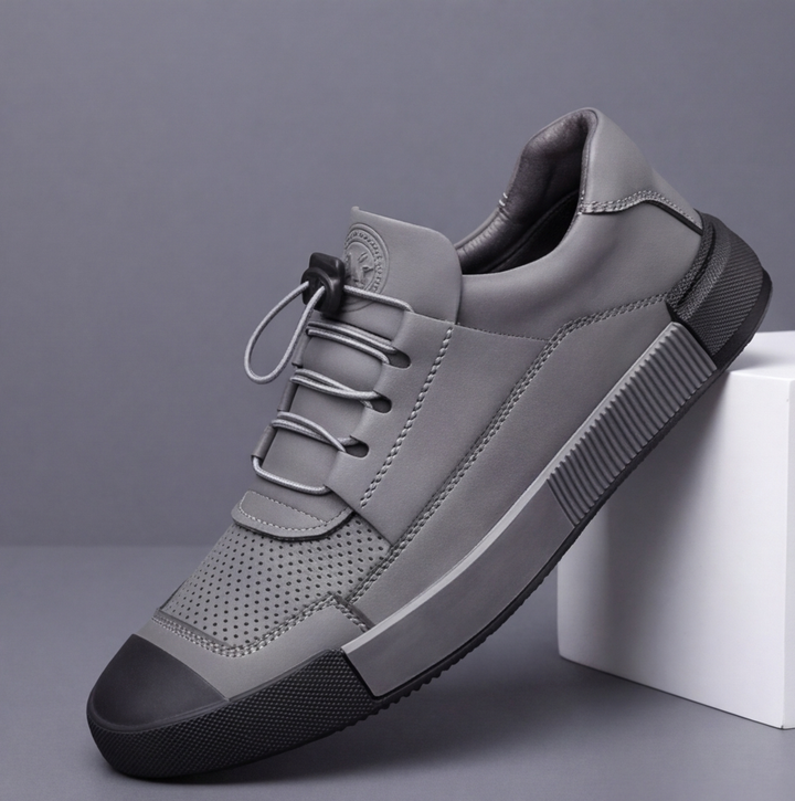 Man wearing Sterling sneakers, demonstrating all-day comfort & modern style.