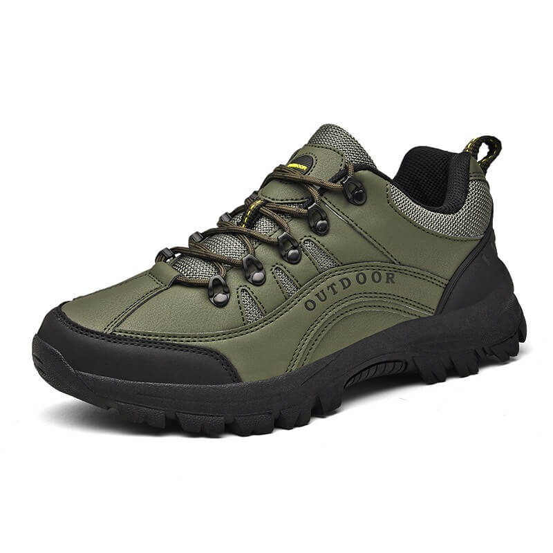 Men's StrideEase walking shoes, gray, with cushioned sole & orthopedic support for ultimate comfort & foot pain relief.