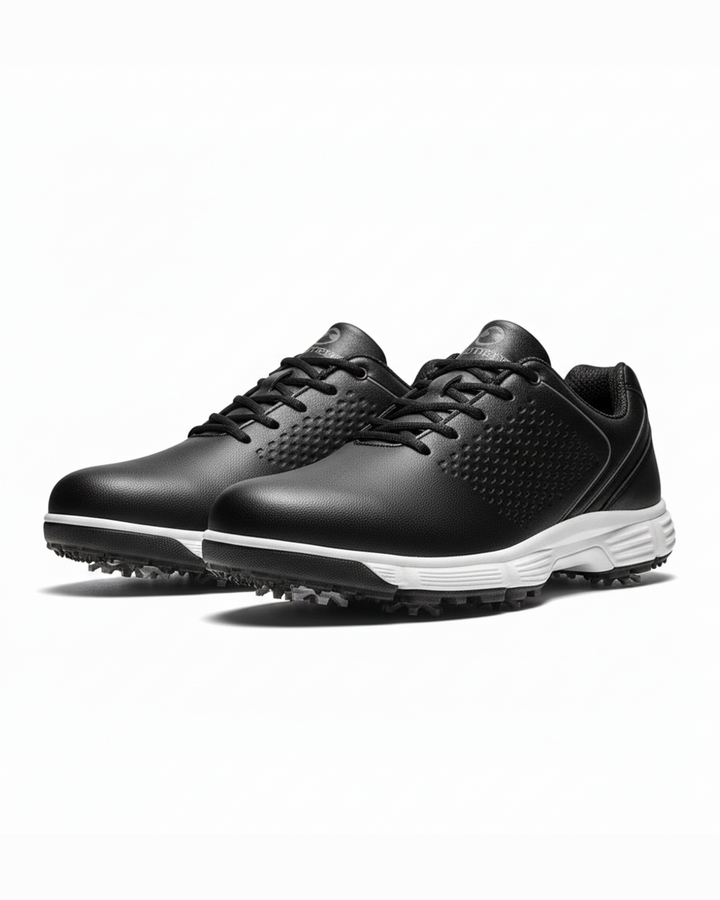 Men's Striker Pro Performance Golf Shoes, spiked for ultimate course traction & comfort.