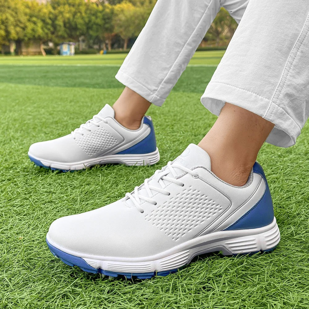 Durable Striker Pro Men's golf footwear, offering long-lasting comfort & support.