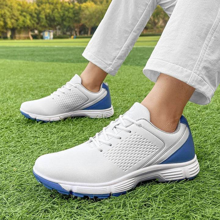 Durable Striker Pro Men's golf footwear, offering long-lasting comfort & support.