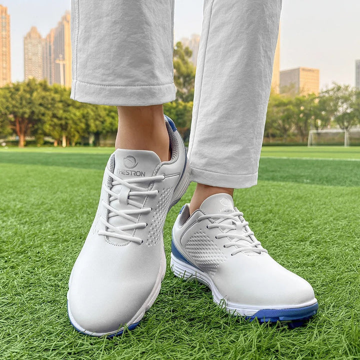 Men's Striker Pro athletic golf shoes, comfort and spiked performance for the course.