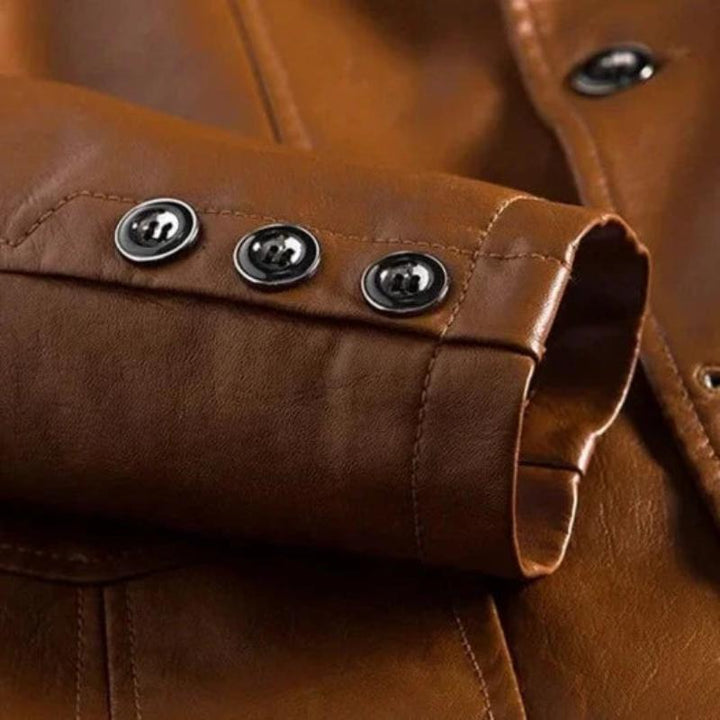 Classic fit Apollo men's jacket, a stylish everyday outerwear coat for fall & menswear.