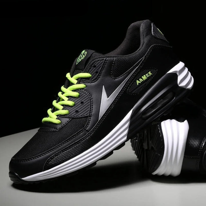 Premium men's sneakers, combining athletic performance with ultimate comfort.