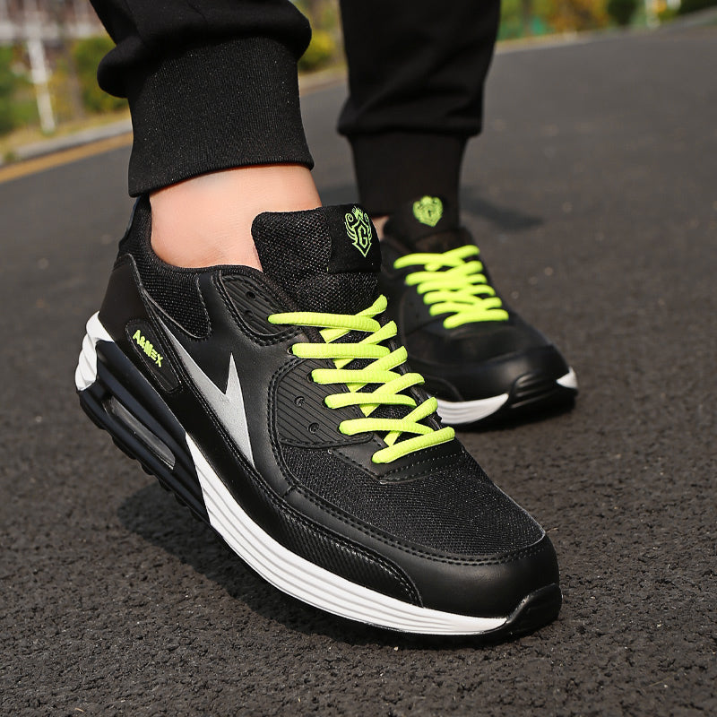 Modern men's running sneakers, built for support, breathability, and comfort.