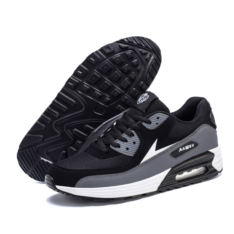 Men's athletic shoes with a sleek design, offering breathability & all-day comfort.