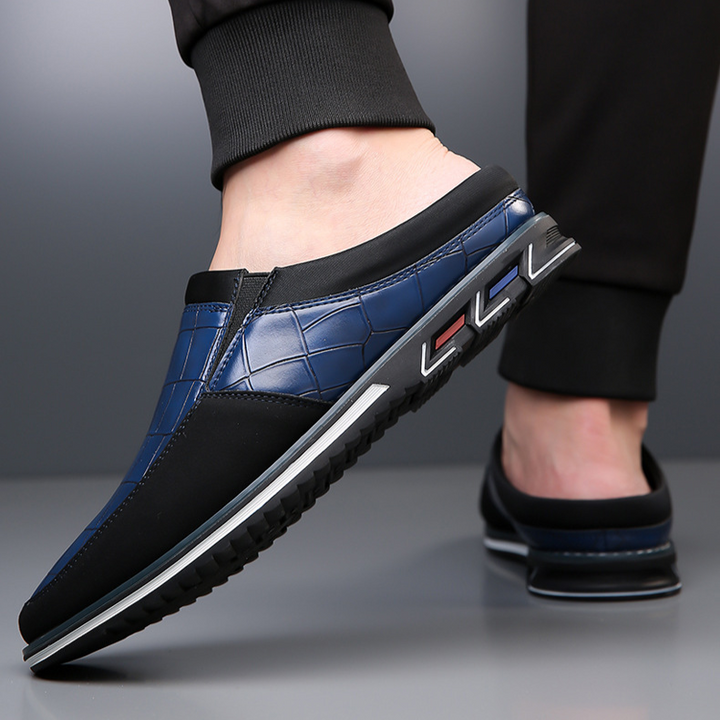 Stylish men's everyday mules, offering superior comfort in a contemporary slip-on design.