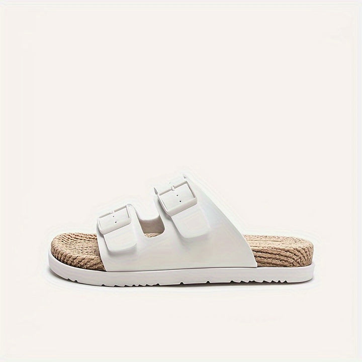 Water-friendly men's slip-on sandals, adjustable, perfect for summer, beach, and pool activities