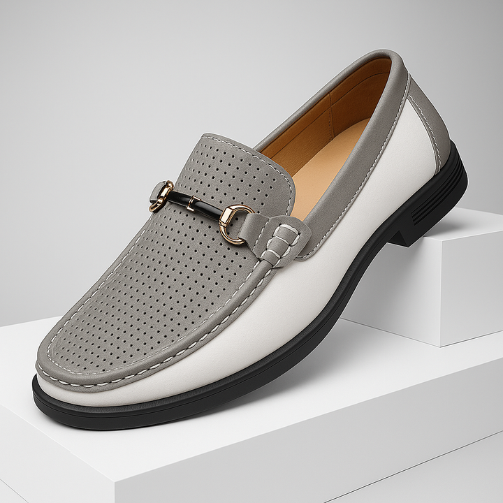 Versatile men's bit loafers for office, casual outings & summer events; stylish & comfortable everyday wear.