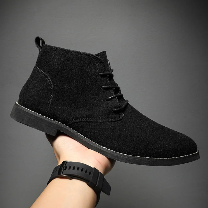 Durable men's chukka boots, designed for comfortable, stylish all-day wear. Perfect casual ankle footwear.