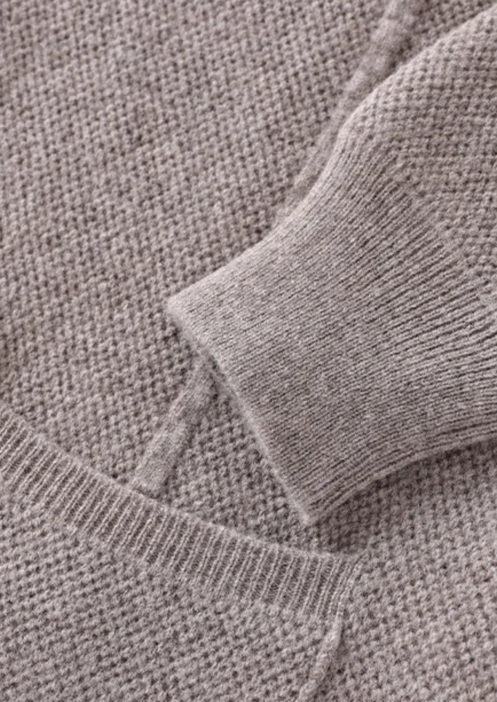 Men's comfortable button-up cardigan sweater, relaxed fit, perfect for versatile all-season layering.