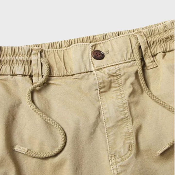 Comfortable men's cargo joggers, ideal for everyday casual wear & active lifestyles.