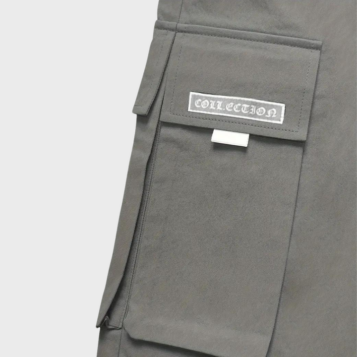 Men's cargo pants demonstrating comfortable fit and utility for outdoor adventure.