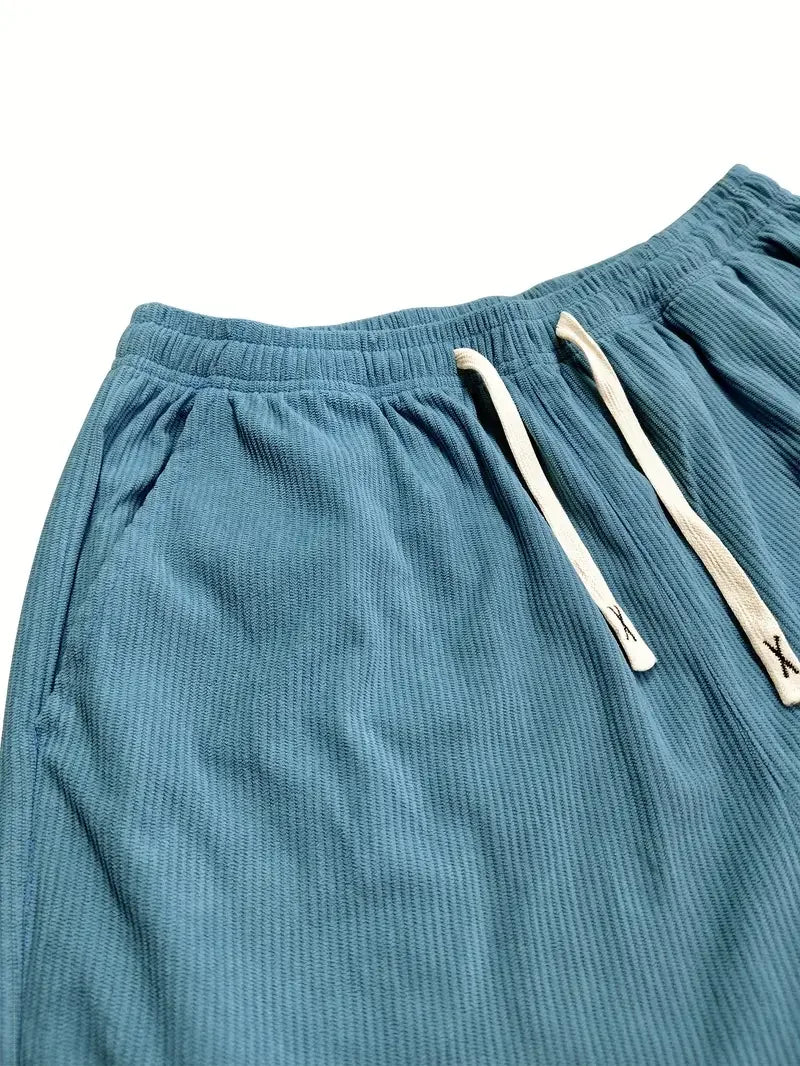 Men's stylish relaxed fit trousers, comfortable for casual everyday wear, available in multiple colors.