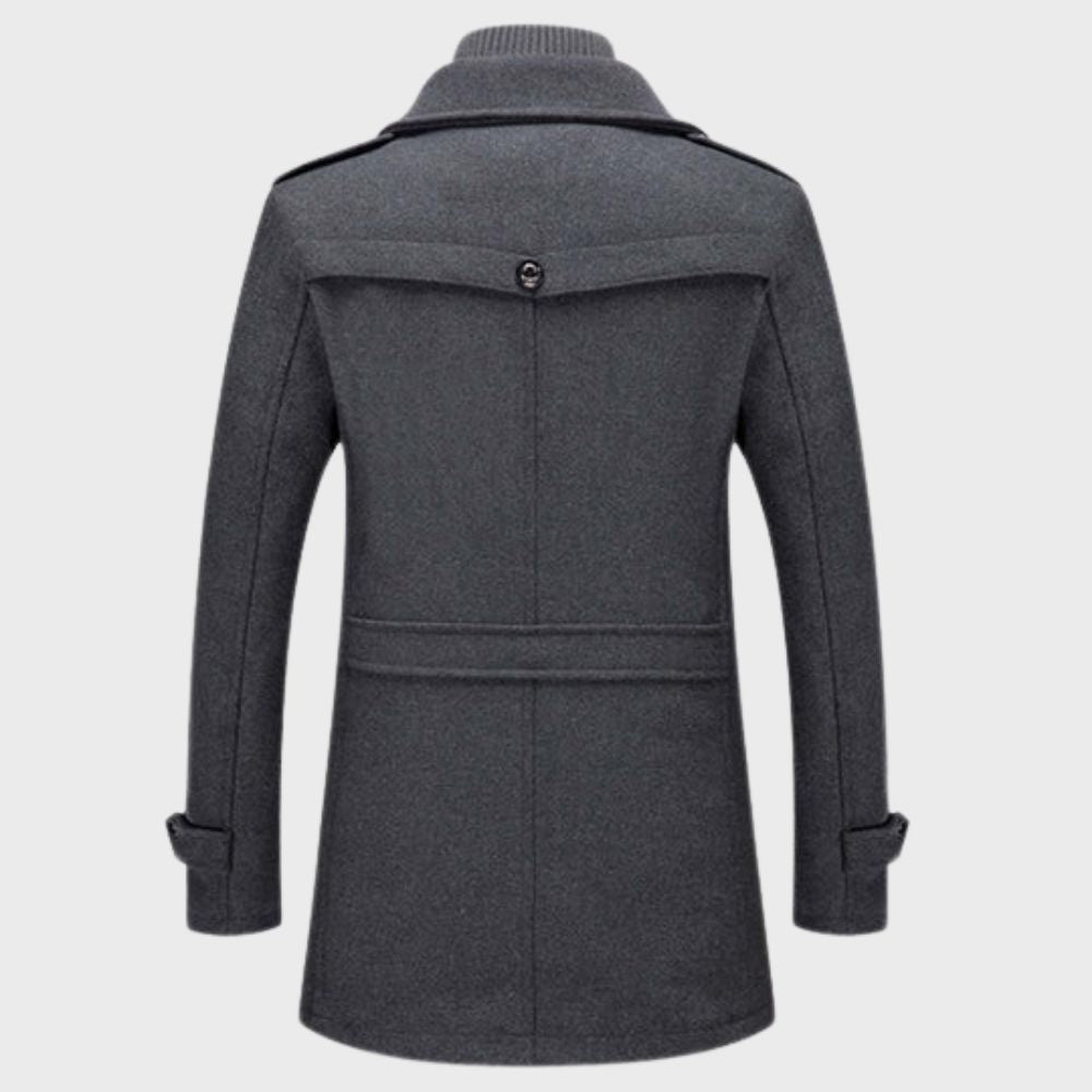 Versatile men's winter jacket, stylish casual outerwear for cold weather, ideal for everyday men's fashion.
