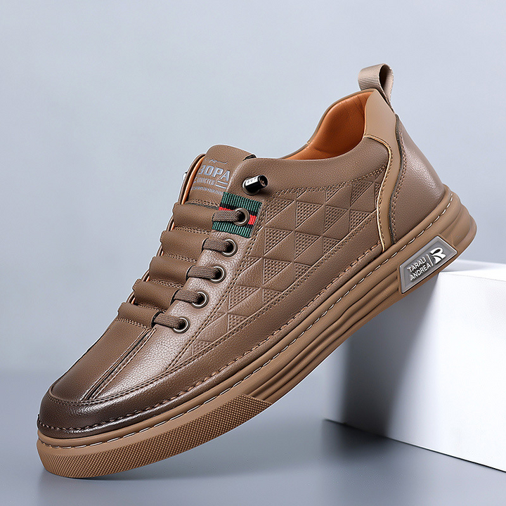 Men's stylish comfort sneakers for all-day support. Cushioned sole, athletic style, daily wear.