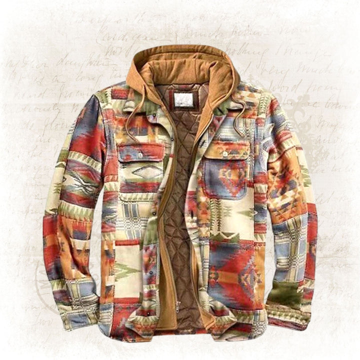 Men's stylish Evan winter jacket for cold weather. Warm, insulated, with adjustable cuffs. Perfect for everyday wear.