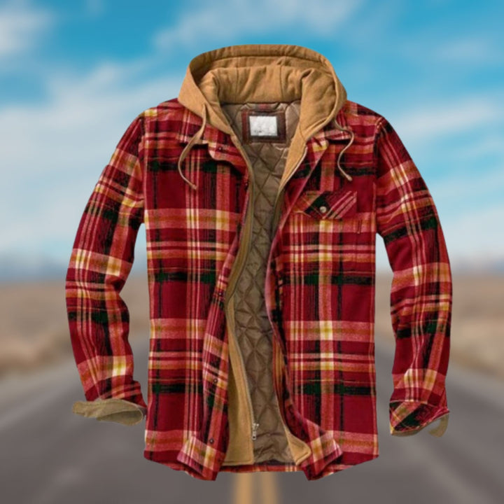 Men's fashionable Evan winter coat. Warm & comfortable, perfect for cold weather. A stylish everyday travel jacket.