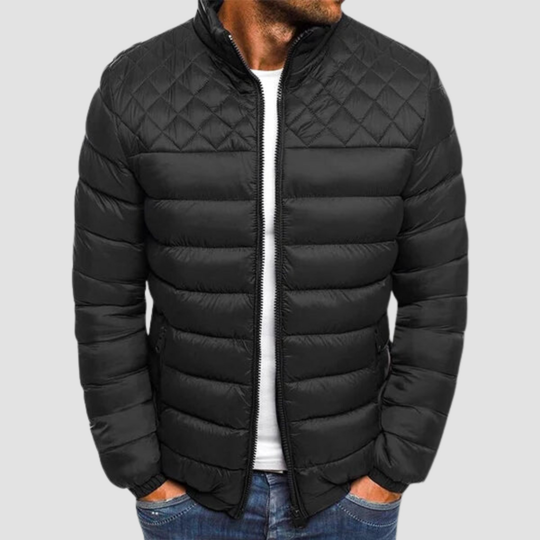 Men's stylish everyday jacket, modern & versatile outerwear for spring and fall. Perfect casual look.