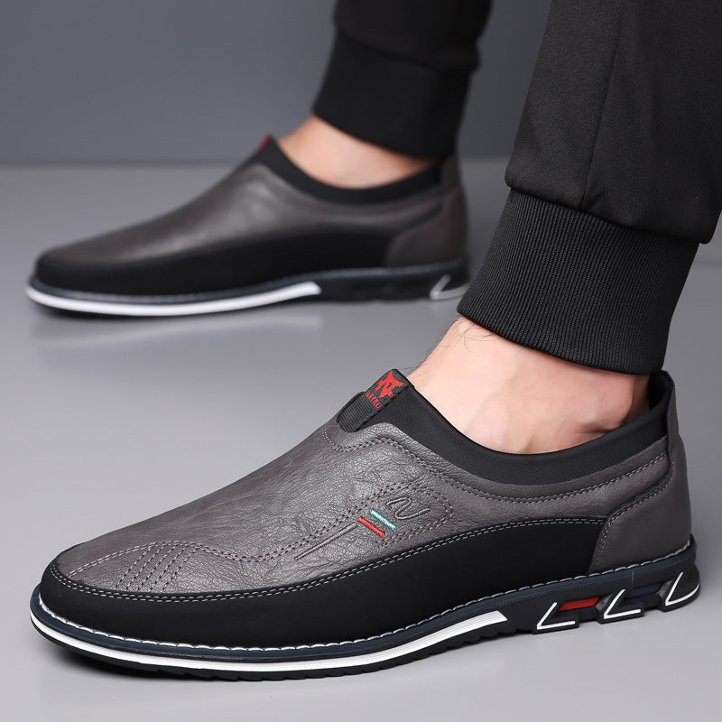 Smart casual men's hybrid loafers, cushioned and easy slip-on footwear for versatility.